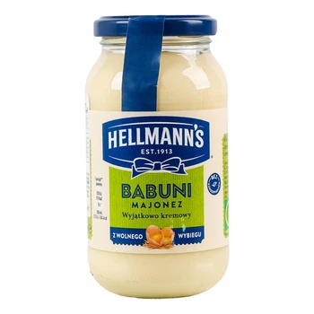 Майонез Hellmann's Babuni 64% 340 мл. (8720182799821)