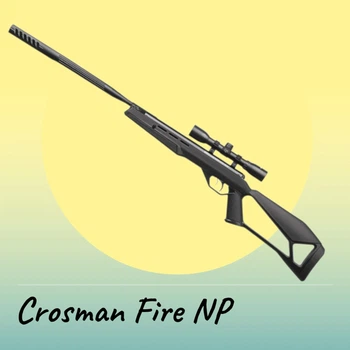 Гвинтівка пневматична Crosman Fire NP з оптичним прицілом 4x32