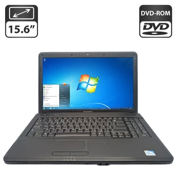 Ноутбук Б-класс Lenovo G550 / 15.6" (1366x768) TN / Intel Pentium T4300 (2 ядра по 2.1 GHz) / 6 GB DDR3 / 250 GB HDD / Intel Graphics / WebCam / DVD-ROM б/у