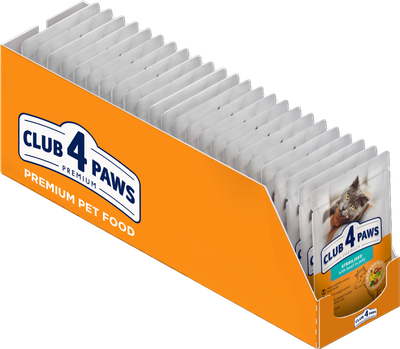 Корм Club 4 Paws Sterilized з телятиною в соусі