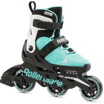 Детские ролики Rollerblade Microblade 3WD aqua-white размер 36.5-40.5 (smj815)