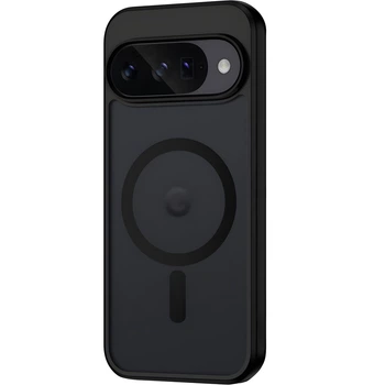 Протиударний чохол Matte Magsafe для Google Pixel 10 чорний бампер