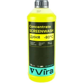 Омыватель стекла зимний -80°С "Дыня" концентрат 1,5л. VIRA