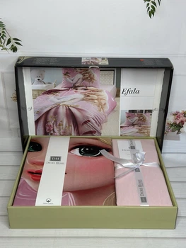 Постільна білизна Romeo home Digital Ранфорс 3D полуторний Efala