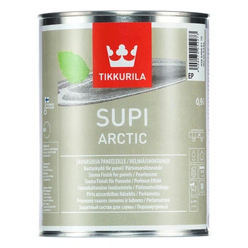 Состав для защиты сауны Tikkurila Супи Арктик Supi Arctic 0.9л