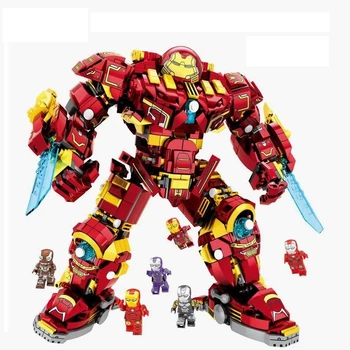 Конструктор Залізна людина Iron Man Hulkbuster (Халкбастер) Mark 44,1452 деталь