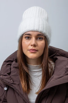 Шапка FAMO SHP-M-20521 Білий One size (SHP-M-20521)
