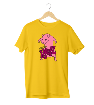 Футболка Ponty Shop «Ratz» - 2XL - Жовтий