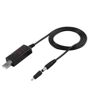 Кабель для роутера 9V/12V перехідник від павербанка в роутер та модем дріт для інтернету через повербанк