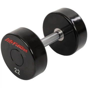Гантель цільна Life Fitness SC-80081-22 22 кг Чорно-червоний (683edc7256c727081c2e2026)