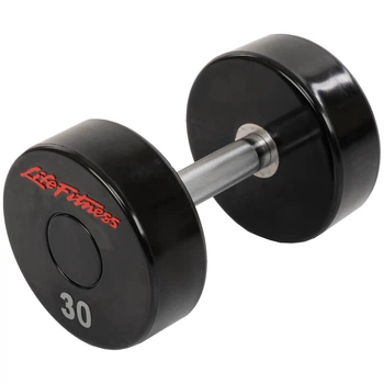Гантель цільна Life Fitness SC-80081-30 30 кг Чорно-червоний (683edc7256c727081c2e202a)