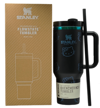 Термос термокружка Stanley Quencher H2.0 Tumbler из нержавеющей стали Black 1,18 л KT7001924
