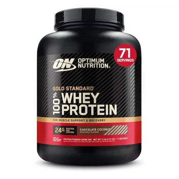 Сывороточный протеин, Gold Standard, шоколад-кокос, Optimum Nutrition, 2270 г
