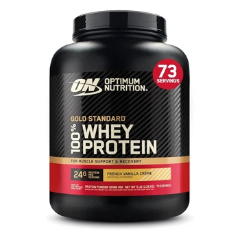 Сироватковий протеїн, Gold Standard, ваніль, Optimum Nutrition, 2270 г