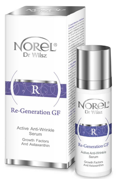 NOREL Re-Generation GF — Активная сыворотка против морщин с факторами роста и астаксантином, 30 мл
