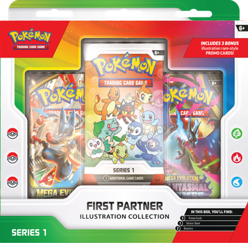 Zestaw kart Pokemon Pokémon TCG: First Partner - Illustration Collection - Series 1 (196214134959)