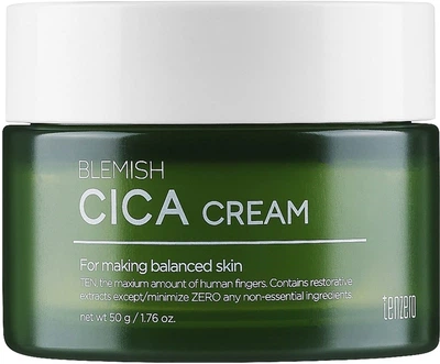 Успокаивающий крем для лица Tenzero Blemish Cica Cream 50 г (8809628883871)