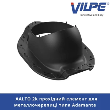 Прохідний елемент VILPE AALTO 2K Чорний