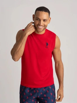 Майка чоловіча U.S. Polo Assn 11D775-0400A(Engine Red) XL Червона (786662229163)