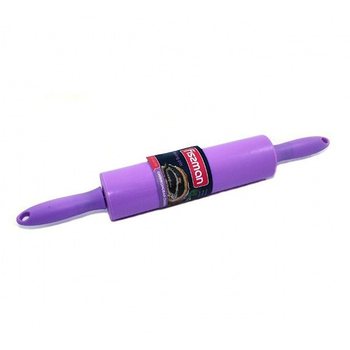 Силиконовая скалка Fissman для теста и мастики 39х4.5 см Lilac (AY-7561.PN)