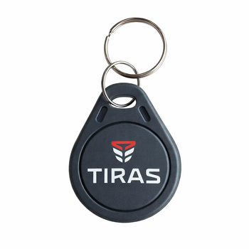 Брелок для радіочастотної ідентифікації TIRAS Mifare Tag ABS пластик 13,56 МГц Чорний