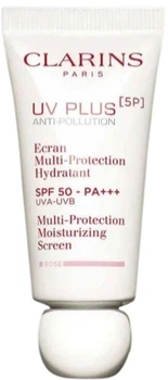 Emulsja przeciwsłoneczna do twarzy Clarins UV Plus 5P SPF 50 30 ml (3380810424072)