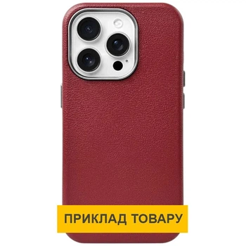 Чохол (накладка) Samsung S926 Galaxy S24 Plus, Leather Case Metal Buttons, Червоний - 554548