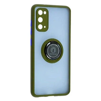 Чохол (накладка) Tecno Pova 5, Goospery Ring Case, Оливковий - 404049