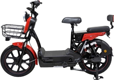 Електроскутер Forte Glory 800 W 60B/20A 30 км/год Червоний (BP153515)