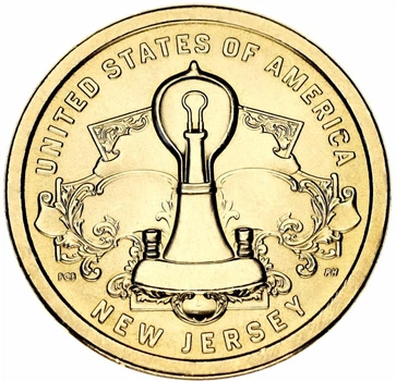 Монета США 1 долар 2019 D Американські інновації Лампа UNC