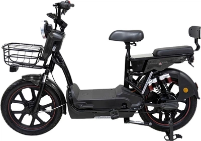 Електроскутер Forte Glory 800 W 60B/20A 30 км/год Чорний (BP153516)