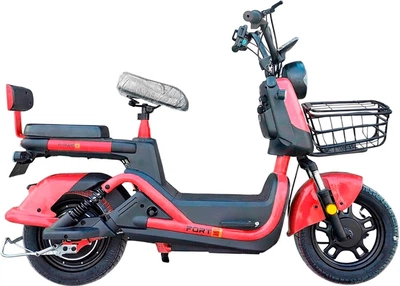 Електроскутер Forte Ritm 500 W 60B/20A 30 км/год Червоний (BP145085)
