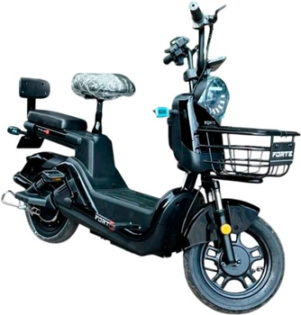 Електроскутер Forte Ritm 500 W 60B/20A 30 км/год Чорний (BP145087)