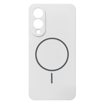 Чехол (накладка) Samsung Galaxy S25 Edge, Air Beats, MagSafe, Белый - 682562