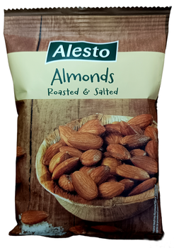 Мигдаль Alesto Almonds Roasted & Salted солена 150 г (58683)