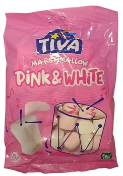 Маршмелоу Marshmallows Tiva pink&white 140 г (59551)