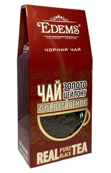 Чай Edems Golden Pekoe чорний Золото Цейлону 100 г (60632)