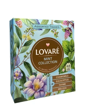 Чай Lovare Mint Collection М'ятне асорті 4 вида по 8 пакетиків (60735)