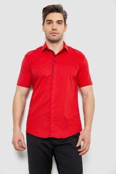 Рубашка AGER XXXL Красный 186R7130