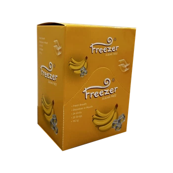 Освіжаючі смужки FREEZER зі банановим смаком ТРОПІЧНИЙ БАНАН 1 шт 20 смужок