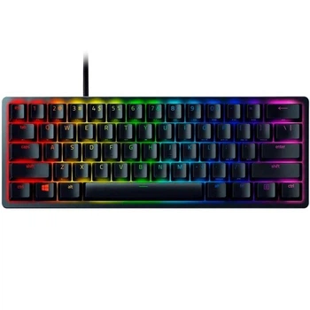 Клавиатура механическая RAZER Huntsman mini Mercury Edition ENG Purple switch Black