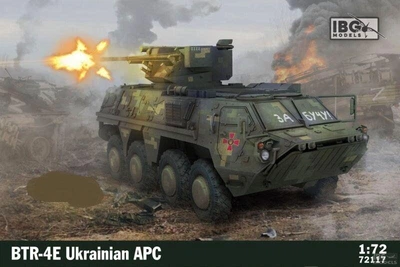 Збірна модель 1/72 Бронетранспортер БТР-4Е "Буцефал" IBG Models 72117