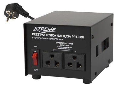 Преобразователь напряжения Xtreme с 220В на 110В(с 110В на 220В) мощность 300Вт 3862#