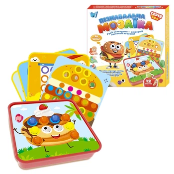 Пізнавальна мозаїка "WToys" серія Їжа "W Toys" 32577