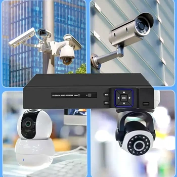 Видеорегистратор AHD 4 канала с HDMI и VGA выходами для видеонаблюдения модель CAD 1204