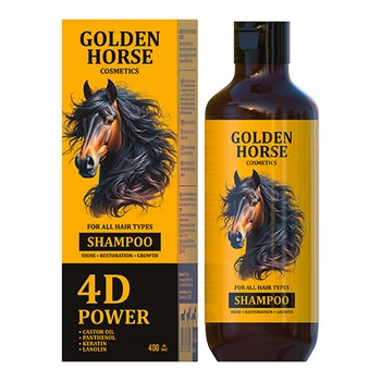Голден-Фарм Шампунь для волосся Golden Horse 4D Power 400мл