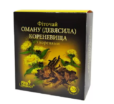 FitoPRODUCT Фіточай № 38 Оману кореневища з коренями 1,5г 20 пак