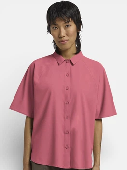 Сорочка жіноча Jack Wolfskin Sierra Quest Ss Shirt W A63878-H0111 XS Рожева (4064886696593)