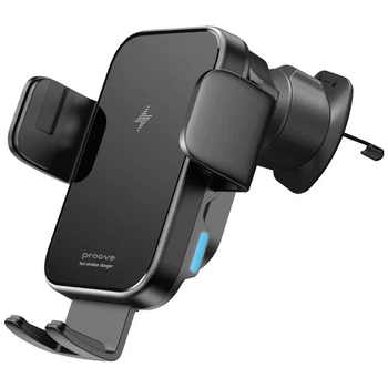 Автомобильный держатель с Беспроводным ЗУ Proove Triple Clamp 15W