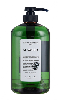 Шампунь с экстрактом морских водорослей Hair Soap with Seaweed LEBEL, 720 ml